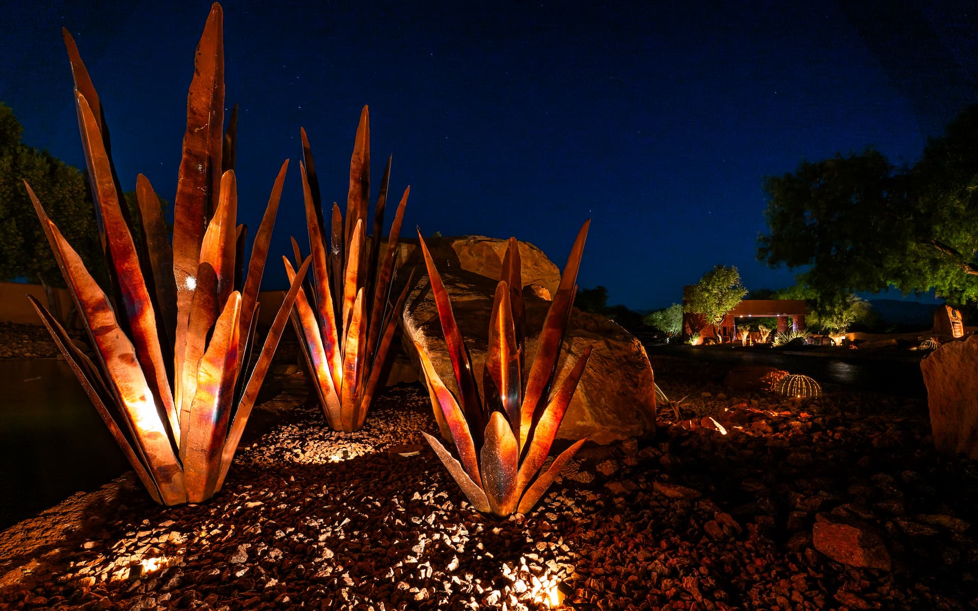 Low Maintenance Landscape and Metal Art